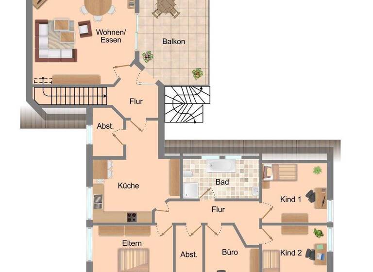Mehrfamilienhaus zum Kauf 489.000 € 9 Zimmer 237 m² 1.044 m² Grundstück frei ab 01.03.2027 Bevergern Hörstel 48477