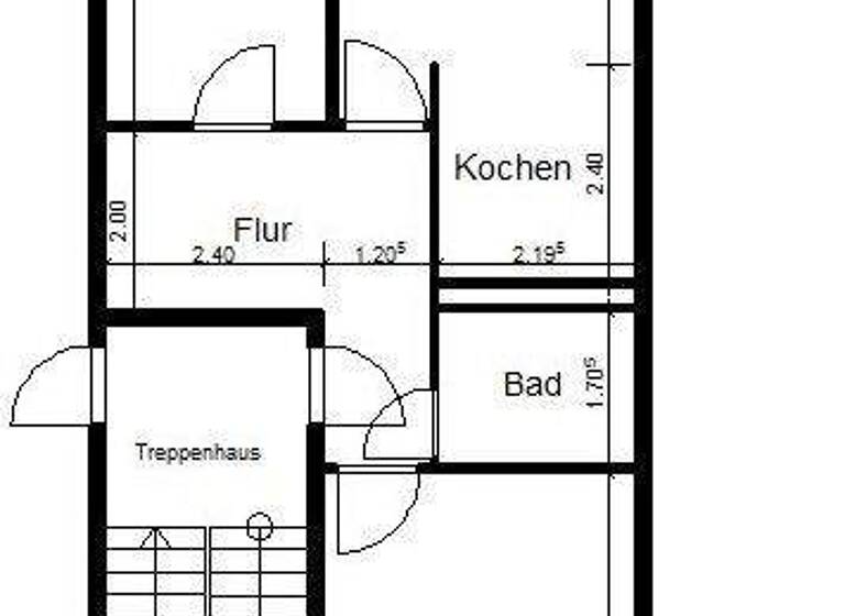 Wohnung zur Miete 465 € 3 Zimmer 70,4 m² 3. Geschoss Rautenstraße 10 Nordhausen 99734