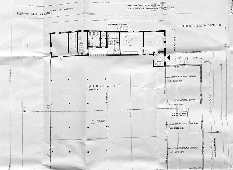 Produktionshalle zur Miete 9.400 € 1.938 m² Lagerfläche Thalmässing 91177