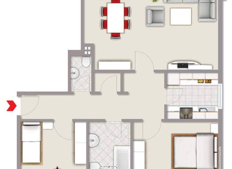 Wohnung zum Kauf 195.000 € 3 Zimmer 72 m² 2. Geschoss Hattingen 45525