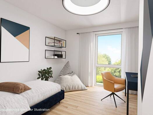 Wohnung zum Kauf - Erstbezug provisionsfrei 303.140 € 3 Zimmer 65,9 m² 2. Geschoss Bitburg 54634