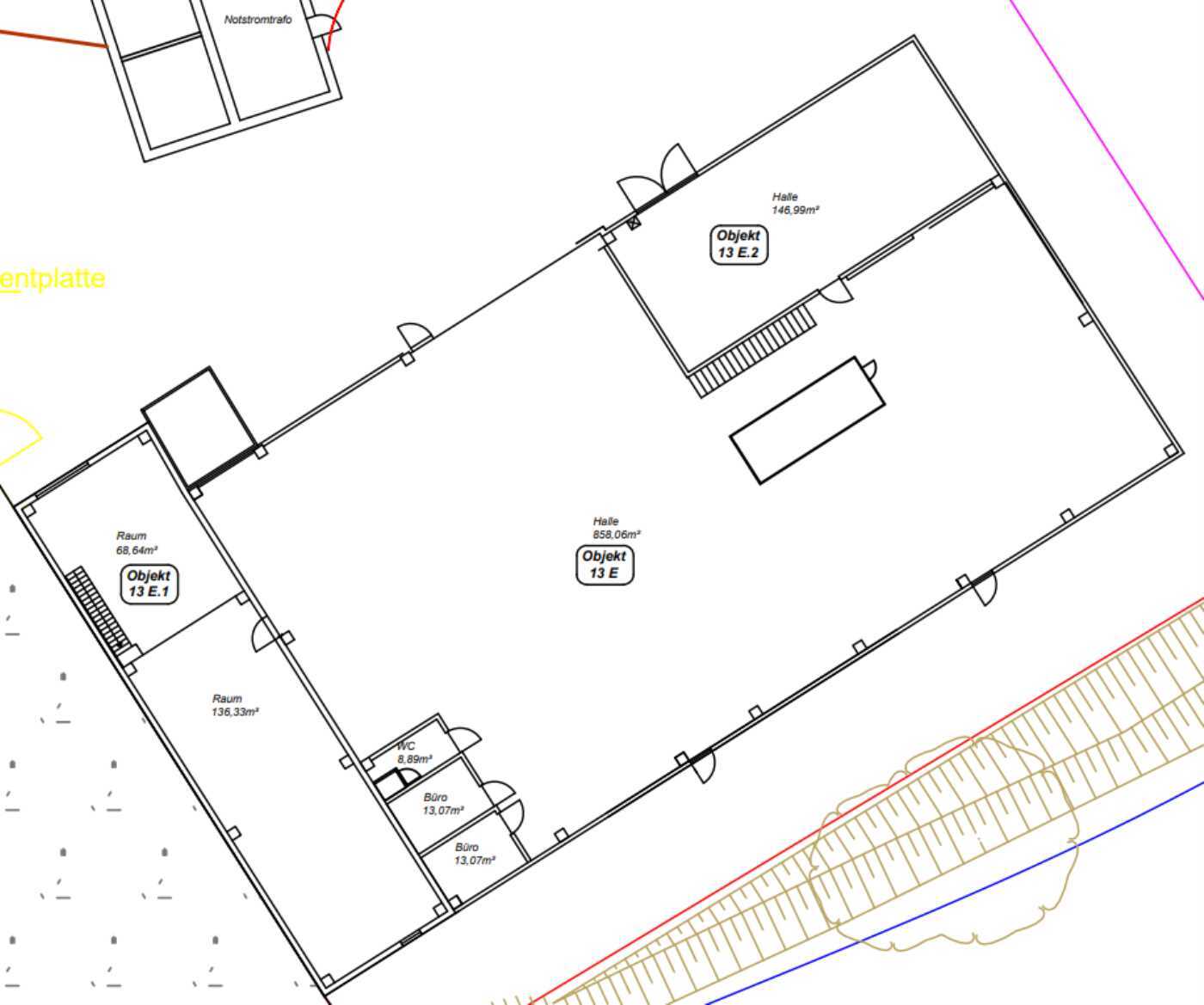 Lagerhalle zur Miete 6 € 1.046,7 m²<br/>Lagerfläche Gramatneusiedl 2440