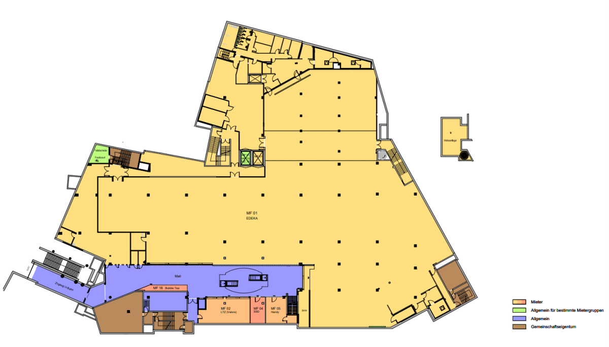 Ladenfläche zur Miete 307,6 m²<br/>Verkaufsfläche ab 25,4 m²<br/>Teilbarkeit Gostenhof Nürnberg 90443