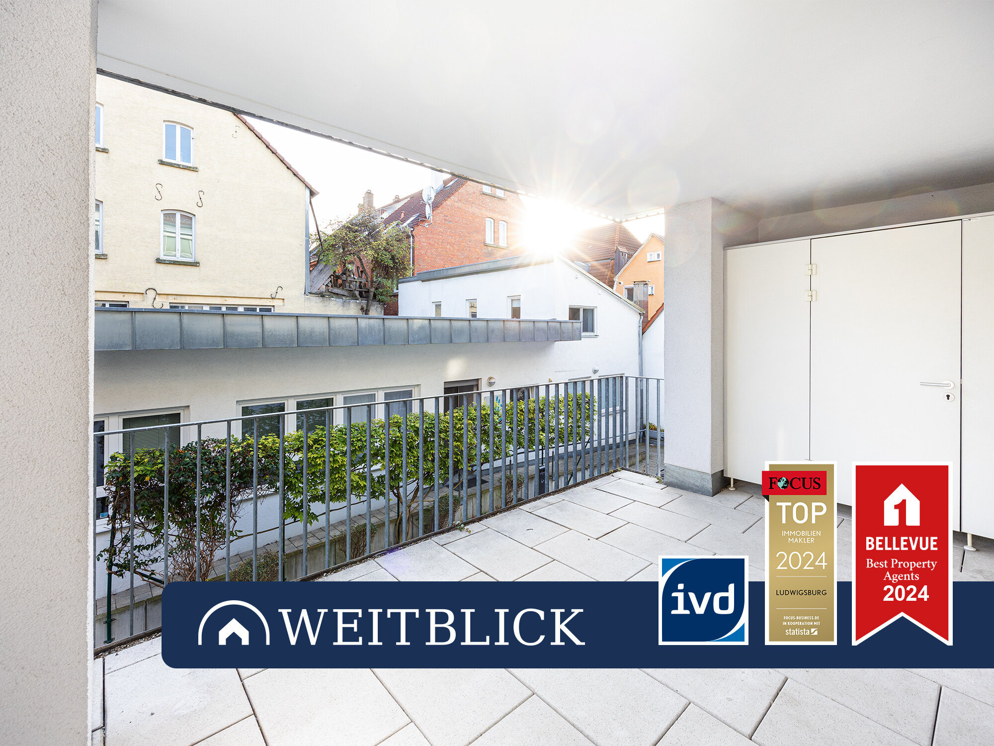 Wohnung zum Kauf 449.000 € 3 Zimmer 92 m²<br/>Wohnfläche 2.<br/>Geschoss Ludwigsburg - Mitte Ludwigsburg 71638