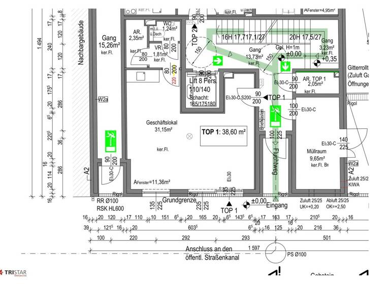 Ausstellungsfläche zum Kauf - Erstbezug 5.207 € Wien 1210