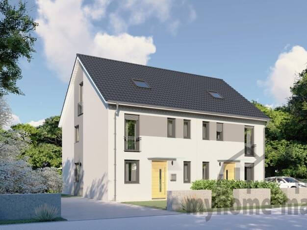 Doppelhaushälfte zum Kauf provisionsfrei 774.500 € 5 Zimmer 126 m² 440 m² Grundstück Penzendorf Schwabach / Penzendorf 91126