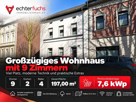 Reihenendhaus zum Kauf 299.000 € 9 Zimmer 108 m² 227 m² Grundstück frei ab sofort Rahser Viersen 41747