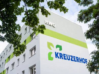 Wohnung zur Miete - Erstbezug 416 € 4 Zimmer 65,5 m² 4. Geschoss Joachimstalerstraße 26 Silberhöhe Halle 06132
