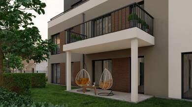 Terrassenwohnung zum Kauf provisionsfrei 2 Zimmer 55,1 m² EG frei ab sofort Reichelsdorfer Hauptstr. 97-99 Reichelsdorf Nürnberg 90453