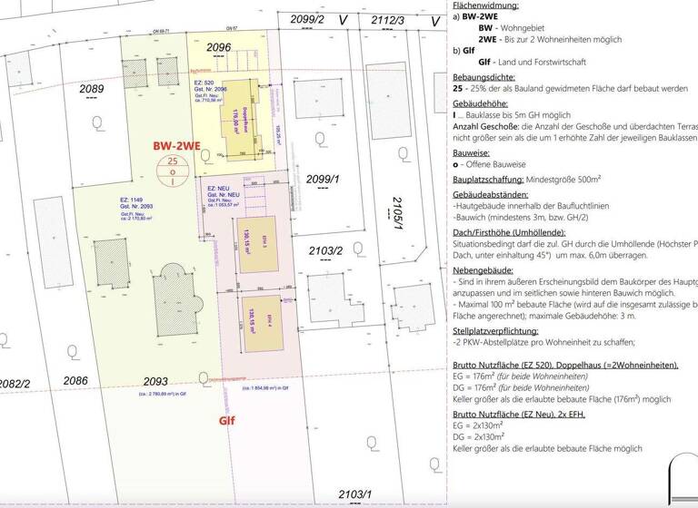 Grundstück zum Kauf 1.400.000 € 3.570 m² Grundstück Kirchenweg 69-71 Hagenbrunn 2102
