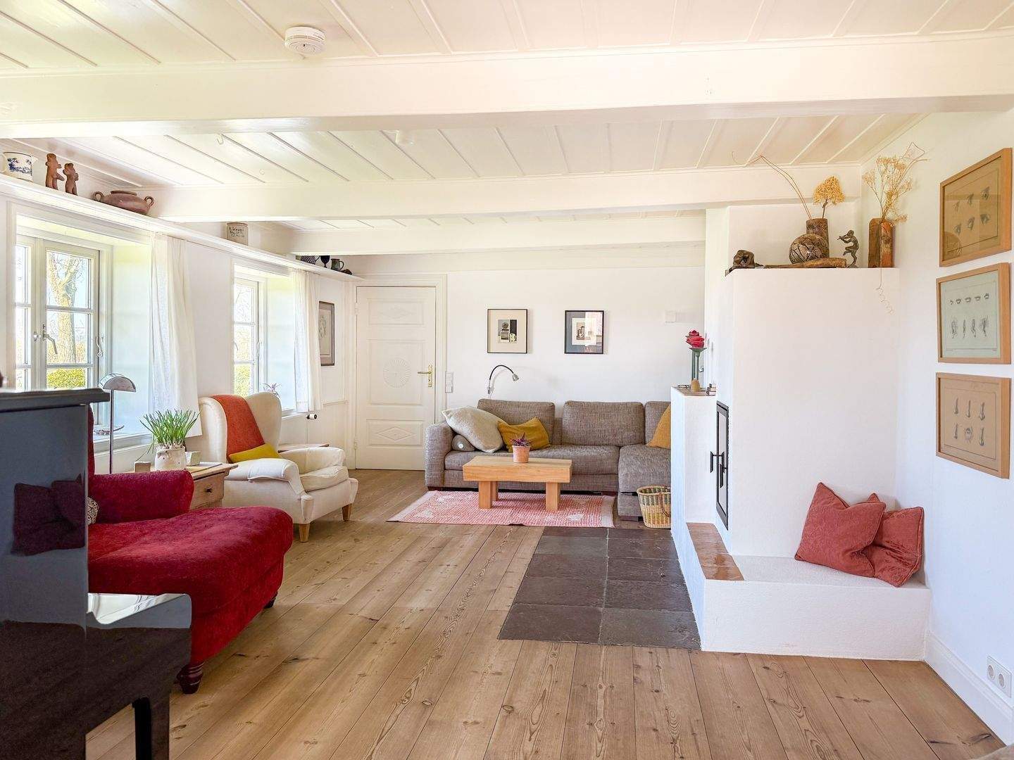 Immobilie in Struckum - Einzigartiges Reetdachhaus mit idyllischem Bauerngarten in Nordseenähe - Bild 4