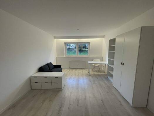 Wohnung zur Miete 460 € 1 Zimmer 20 m² EG Wolfartsweier Karlsruhe / Wolfartsweier 76228