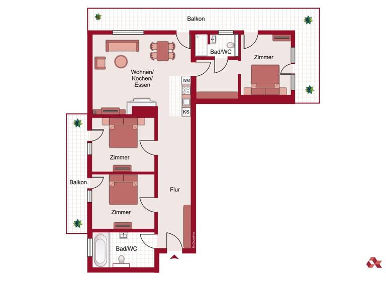 Wohnung zum Kauf 895.000 € 4 Zimmer 102,4 m² 1. Geschoss Going am Wilden Kaiser 6353