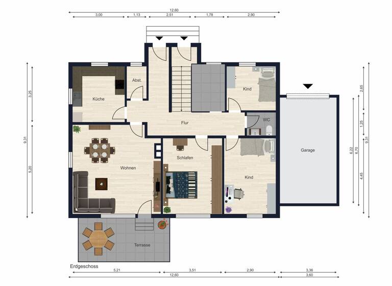 Mehrfamilienhaus zum Kauf 450.000 € 7 Zimmer 165,7 m² 854 m² Grundstück Biburg 93354