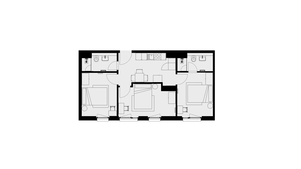 Wohnung zur Miete Wohnen auf Zeit 520 € 3 Zimmer 11,5 m²<br/>Wohnfläche 18.12.2024<br/>Verfügbarkeit Berliner Straße 22 Zentrum - Nord Leipzig 4105