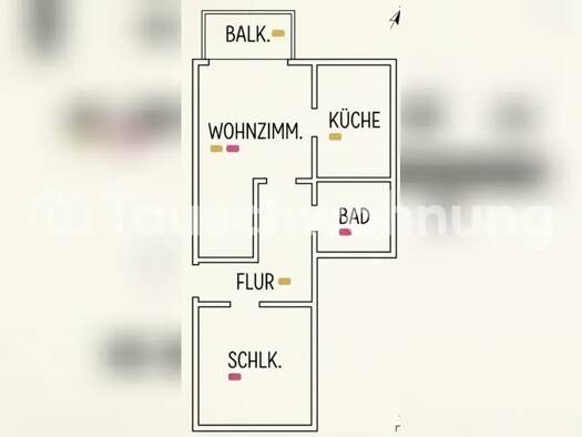 Wohnung zur Miete Tauschwohnung 370 € 2 Zimmer 55 m² 10. Geschoss Alt-Hohenschönhausen Berlin 13059