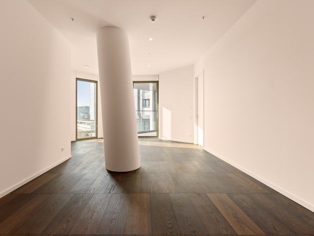 Wohnung zur Miete - Erstbezug 2.115 € 2 Zimmer 82,5 m² 6. Geschoss Innenstadt Frankfurt am Main 60311