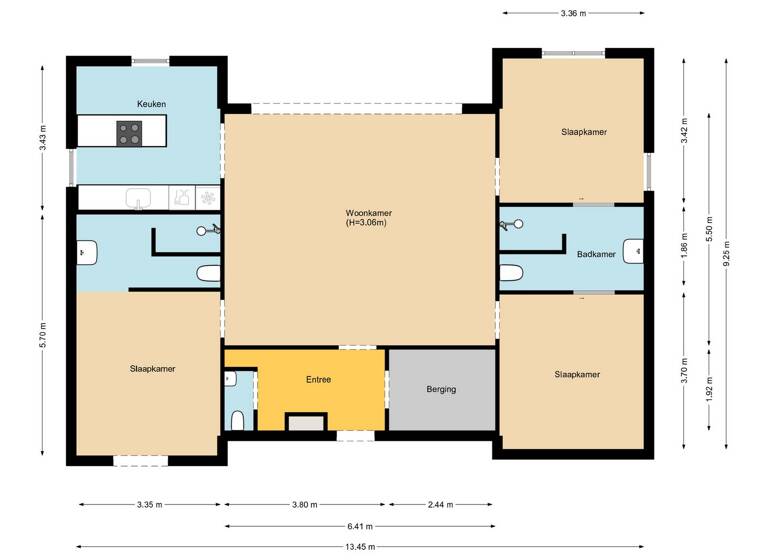 Haus zum Kauf 459.000 € 4 Zimmer 112 m² Zeewolde 3898LL