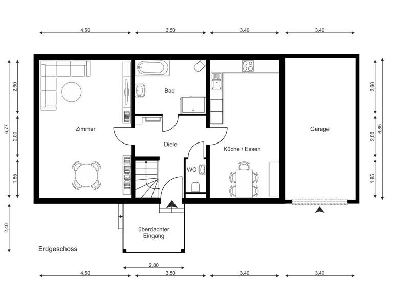 Haus zum Kauf provisionsfrei 495.000 € 4 Zimmer 115 m² 963 m² Grundstück Bärenklau Oberkrämer 16727