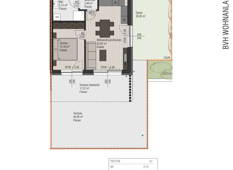 Wohnung zum Kauf 645.000 € 2 Zimmer 48,5 m² 1. Geschoss Millstatt am See 9872