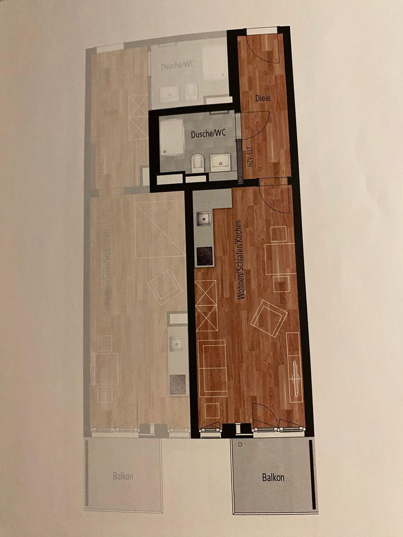 Loft zur Miete 1.100 € 1 Zimmer 38 m²<br/>Wohnfläche 2.<br/>Geschoss 01.02.2025<br/>Verfügbarkeit Leopoldstr. 204 Neufreimann München 80804