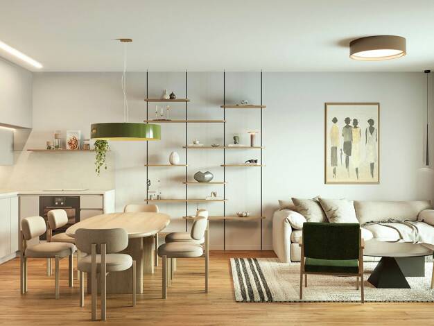 Penthouse zum Kauf - Neubau provisionsfrei 408.000 € 2 Zimmer 55,6 m² 2. Geschoss Niederschönhausen Berlin 13156