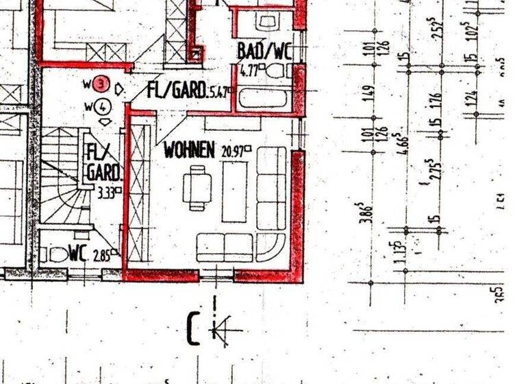 Wohnung zum Kauf 218.000 € 2 Zimmer 58,4 m² 1. Geschoss Burghausen 84489
