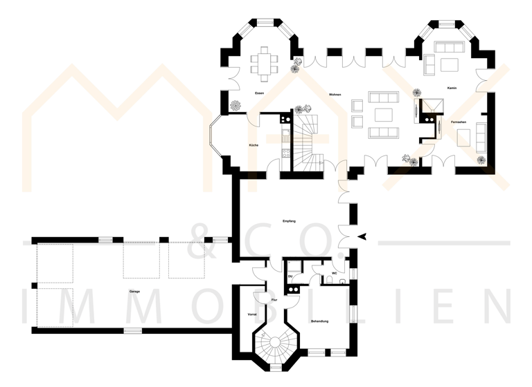 Einfamilienhaus zum Kauf 13 Zimmer 682 m² 2.300 m² Grundstück Hanebuthwinkel 21 Groß Buchholz Hannover 30655