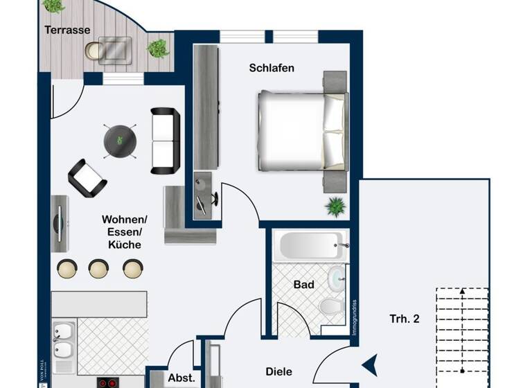 Wohnung zum Kauf 175.000 € 2 Zimmer 54,5 m² Froschhausen Seligenstadt / Froschhausen 63500