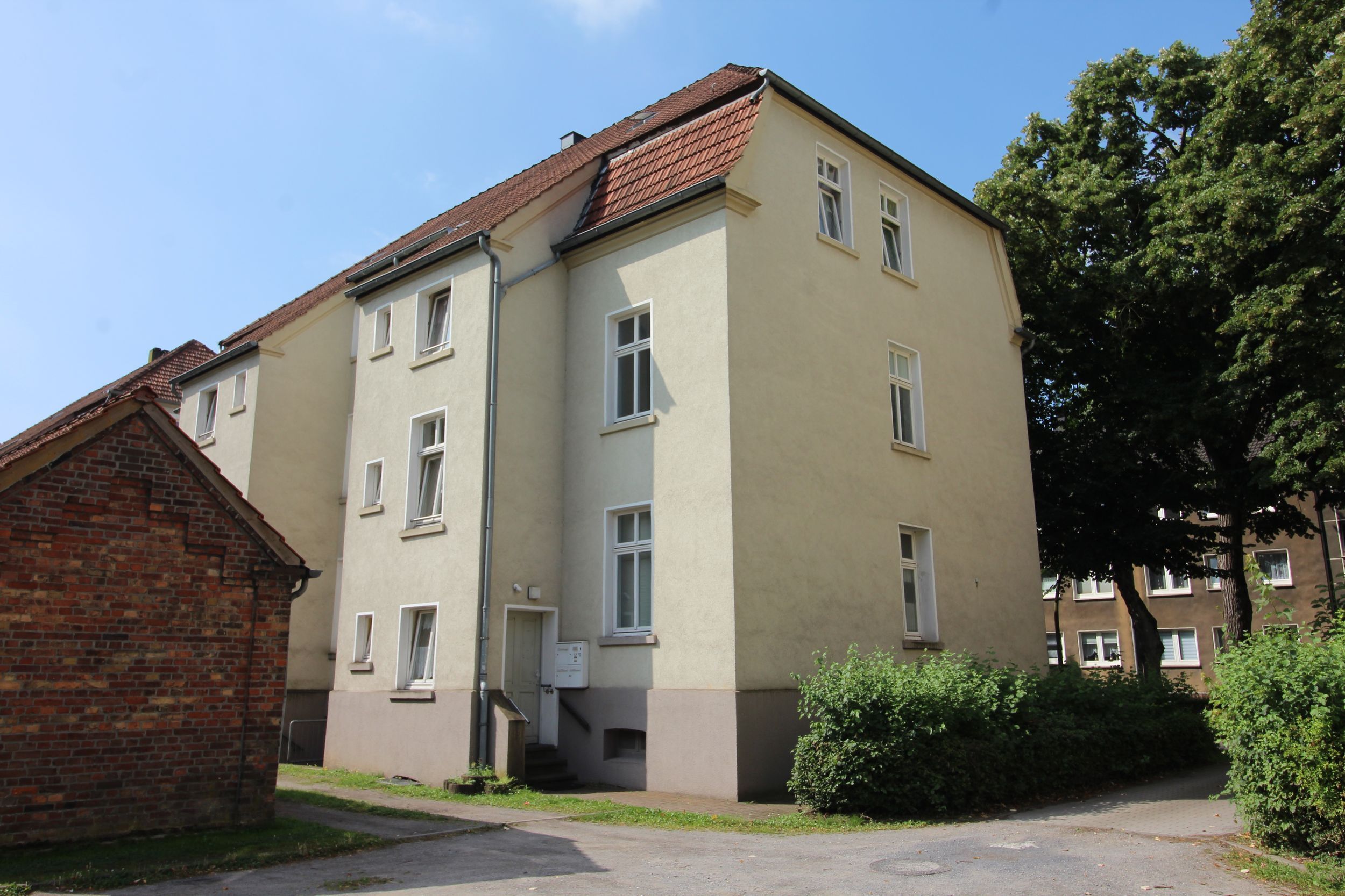 Wohnung zur Miete 334,88 € 3 Zimmer 68,4 m²<br/>Wohnfläche 1.<br/>Geschoss 01.10.2024<br/>Verfügbarkeit Königstraße 43 König-Ludwig-Zeche Recklinghausen 45663