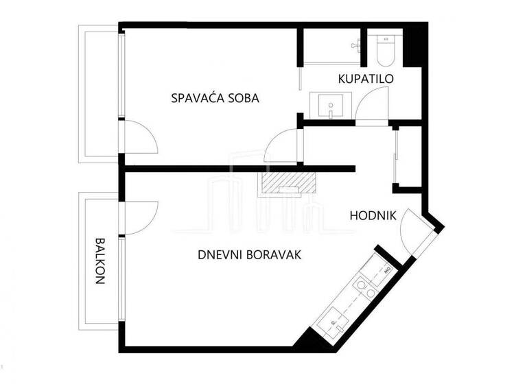 Wohnung zum Kauf 163.102 € 2 Zimmer 3. Geschoss Pale 71423