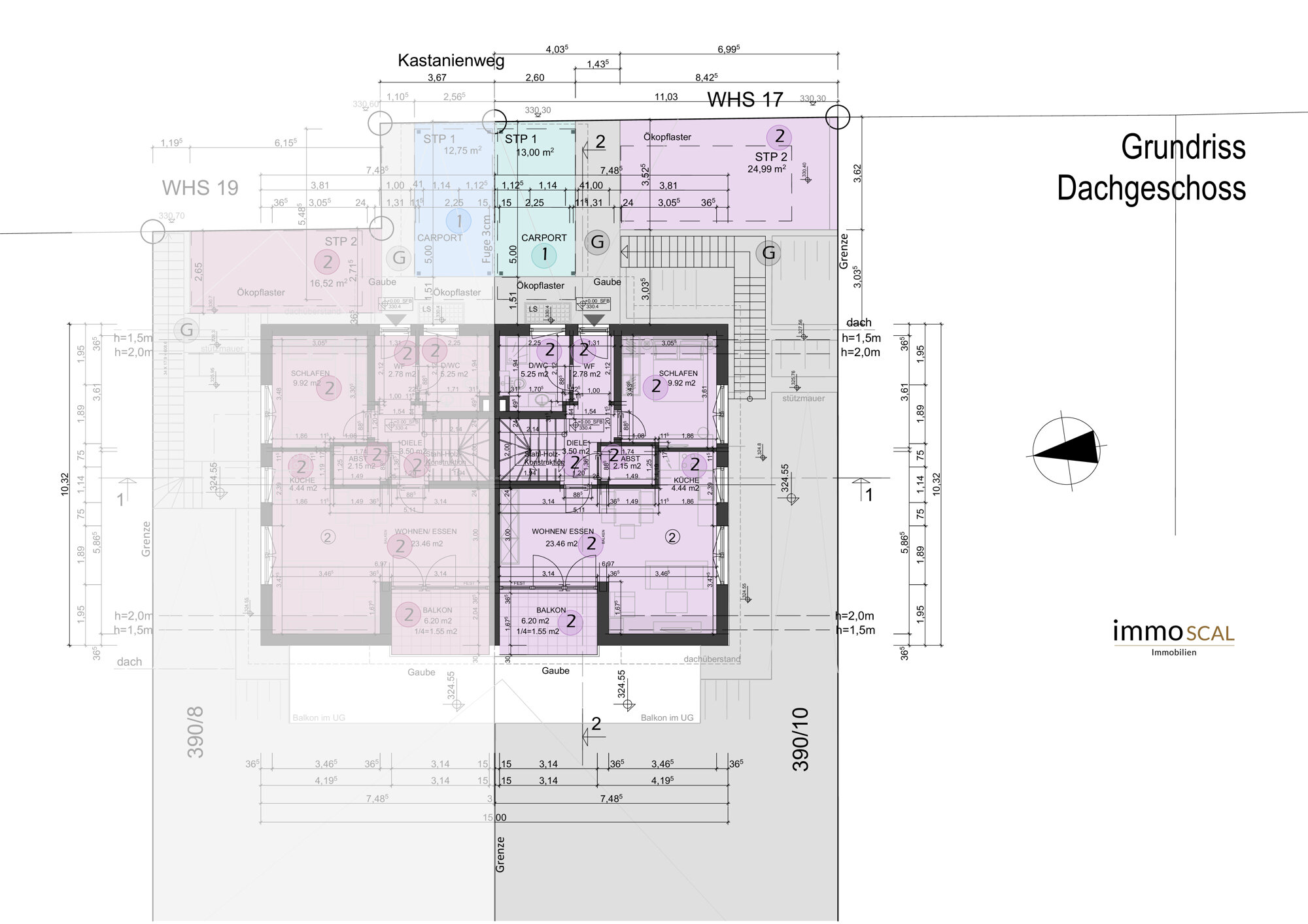 Wohnung zum Kauf 295.000 € 3 Zimmer 76,6 m²<br/>Wohnfläche Kastanienweg 17 Ottenhöfen im Schwarzwald 77883