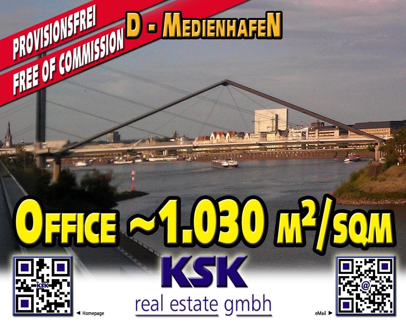 Bürofläche zur Miete provisionsfrei 19,50 € 1.030 m²<br/>Bürofläche von 410 m² bis 1.030 m²<br/>Teilbarkeit Unterbilk Düsseldorf 40219