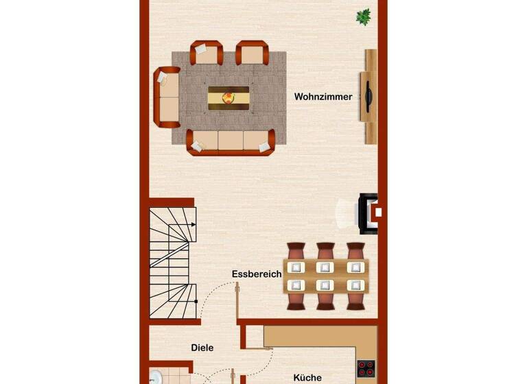 Reihenmittelhaus zum Kauf 359.000 € 4,5 Zimmer 120,1 m² 268 m² Grundstück Schwafheim Moers 47447