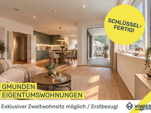 Wohnung zum Kauf - Erstbezug 888.000 € 4 Zimmer 107,1 m² EG Hochmüllergasse 26 Gmunden 4810