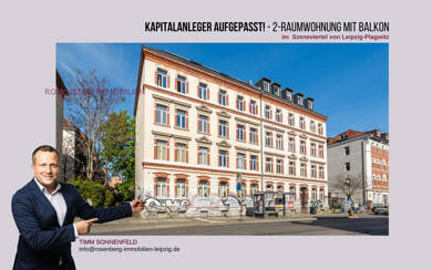 Wohnung zum Kauf 159.900 € 2 Zimmer 60 m² 2. Geschoss Gießerstraße 34 WE06 Plagwitz Plagwitz 04229