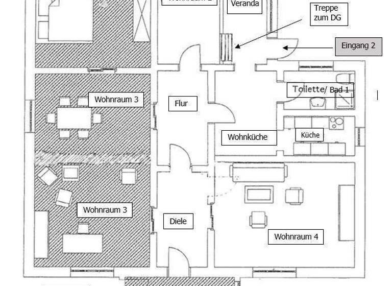 Haus zum Kauf 425.000 € 7 Zimmer 225 m² 1.945 m² Grundstück Bagow Päwesin - Bagow 14778
