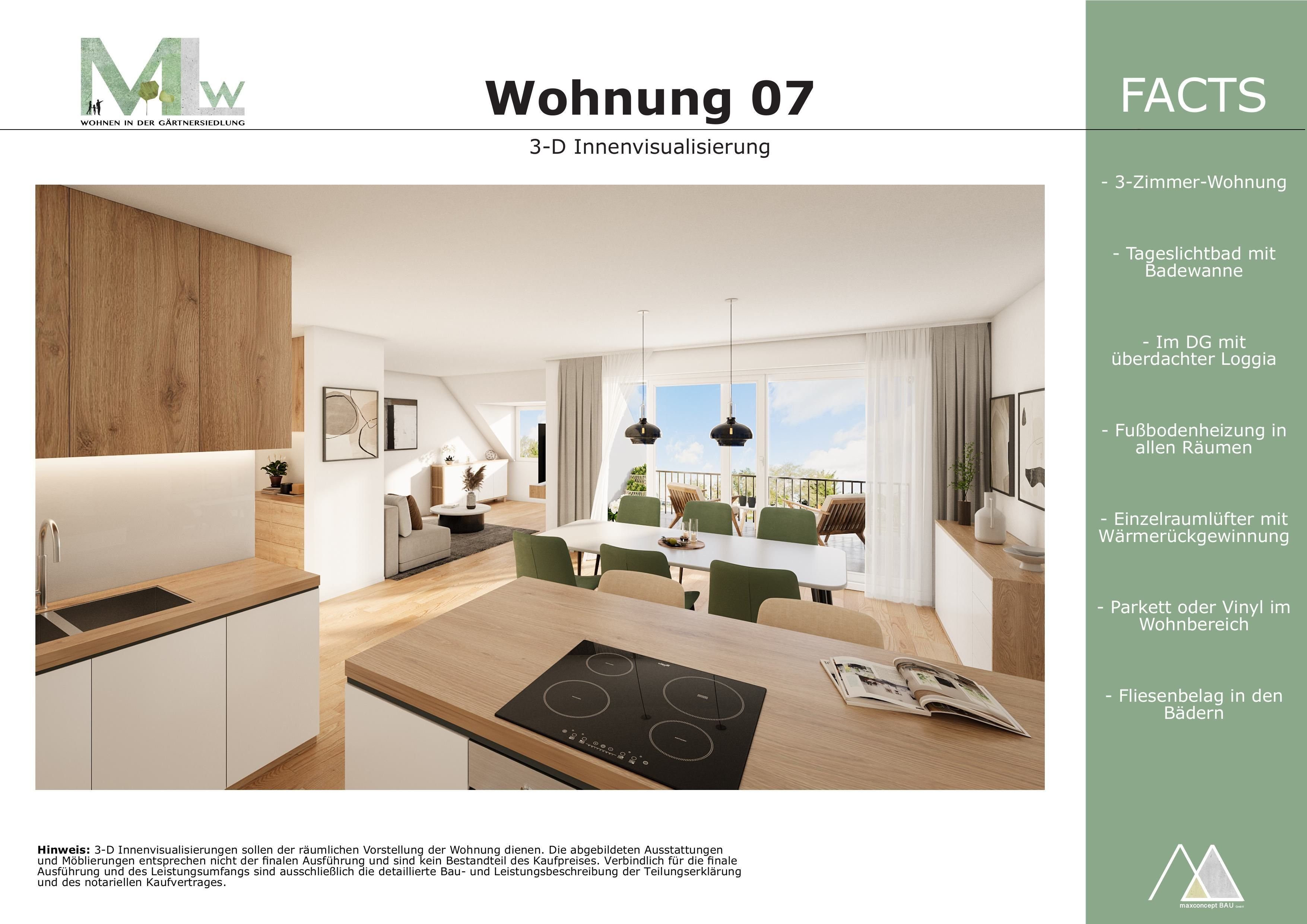 Wohnung zum Kauf provisionsfrei als Kapitalanlage geeignet 475.000 € 3 Zimmer 82 m²<br/>Wohnfläche Mannlehenweg 26 Schulzentrum Starkenfeld Bamberg 96050