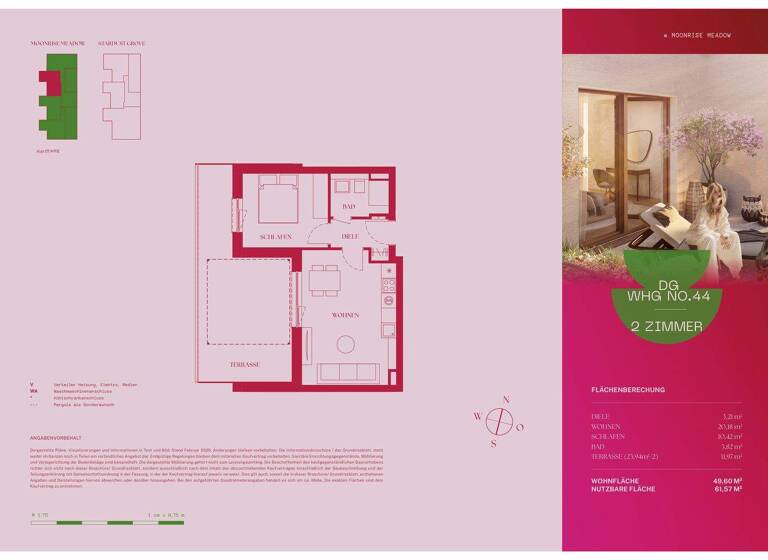 Wohnung zum Kauf - Erstbezug provisionsfrei 549.900 € 2 Zimmer 49,6 m² 2. Geschoss Garching Garching bei München 85748