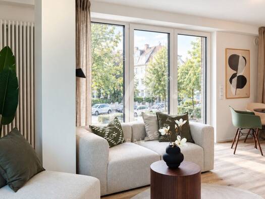 Penthouse zur Miete - Erstbezug 4.295 € 5 Zimmer 163,7 m² 7. Geschoss frei ab 01.05.2027 Sachsenhausen Frankfurt am Main 60596