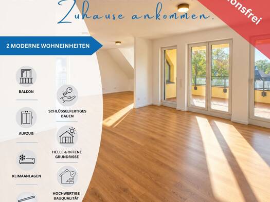 Wohnung zum Kauf - Erstbezug provisionsfrei 850.000 € 4 Zimmer 135 m² 1. Geschoss frei ab 15.11.2026 Obere Grabenstraße 17 Walldorf 69190