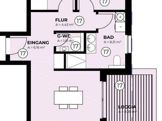 Wohnung zum Kauf provisionsfrei 369.600 € 3 Zimmer 80 m² 2. Geschoss Arnold-Janssen-Straße 29 Wengerohr Wittlich 54516