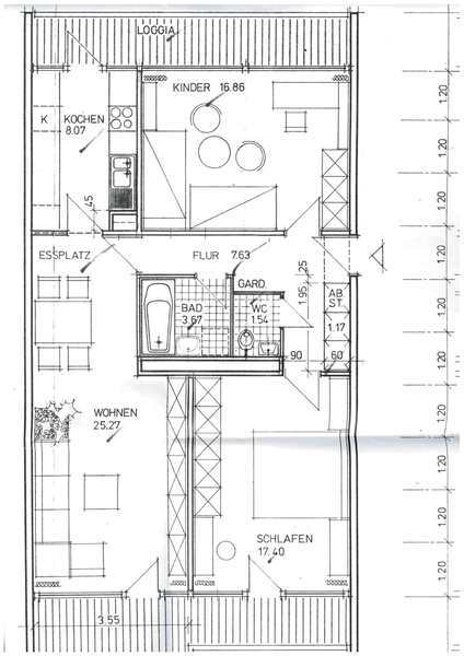 Wohnung zur Miete 700 € 3 Zimmer 84,8 m²<br/>Wohnfläche ab sofort<br/>Verfügbarkeit Bebelstraße Alstaden - Ost Oberhausen 46049