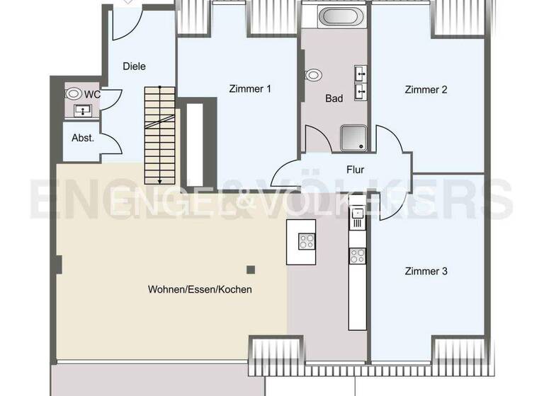 Maisonette zum Kauf 1.295.000 € 5,5 Zimmer 189 m² Mainz-Kastel Wiesbaden 55252