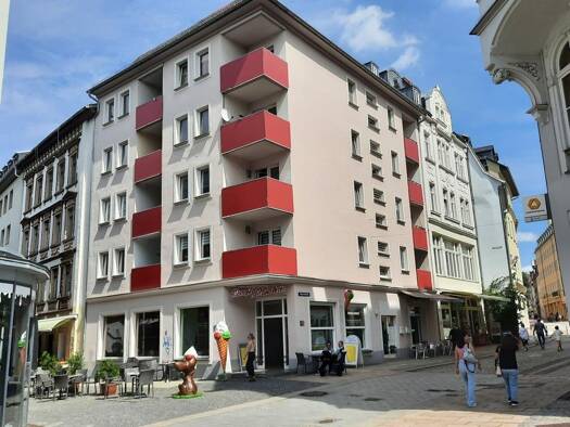 Mehrfamilienhaus zum Kauf als Kapitalanlage geeignet 880.000 € 676,1 m² 196 m² Grundstück Innenstadt Gera 07545