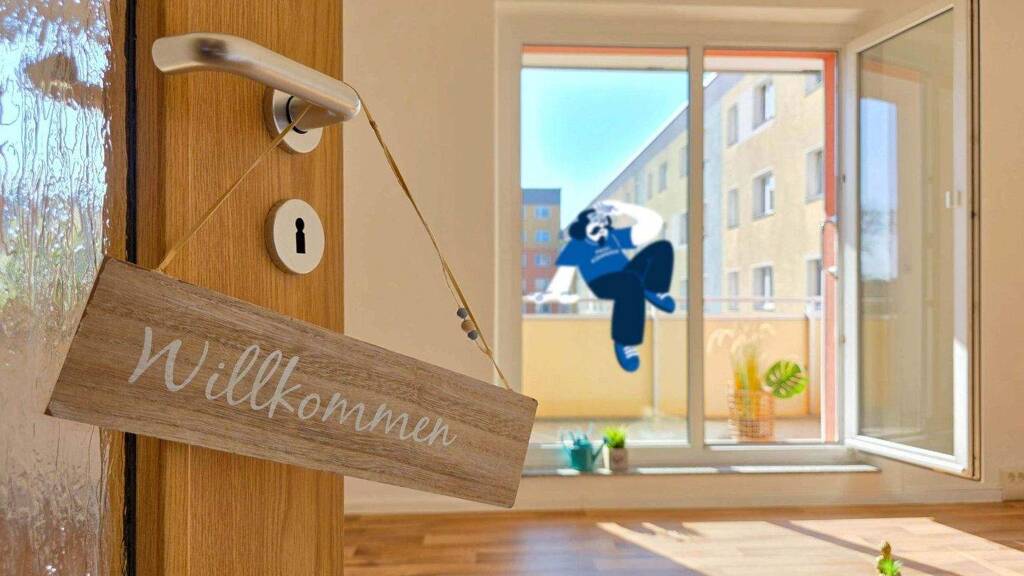 Wohnung zur Miete 347 € 2 Zimmer 49,6 m² 2. Geschoss Pablo-Picasso-Straße 22 Kannenstieg Magdeburg 39128