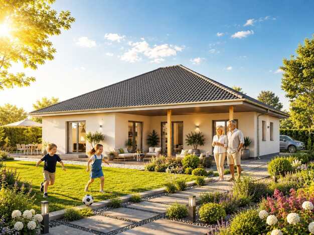 Bungalow zum Kauf - Erstbezug provisionsfrei 529.999 € 4 Zimmer 152 m² 400 m² Grundstück Hamberg Neuhausen 75242