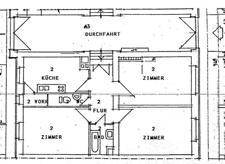 Wohnung zum Kauf 270.000 € 3 Zimmer 76 m² 1. Geschoss West Kassel 34119