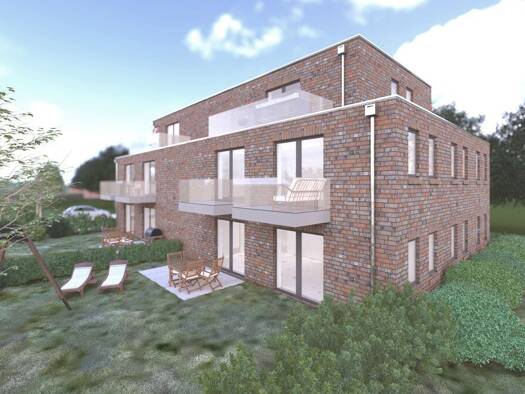 Wohnung zum Kauf - Erstbezug 349.000 € 3 Zimmer 89 m² EG Innenstadt Aurich 26605