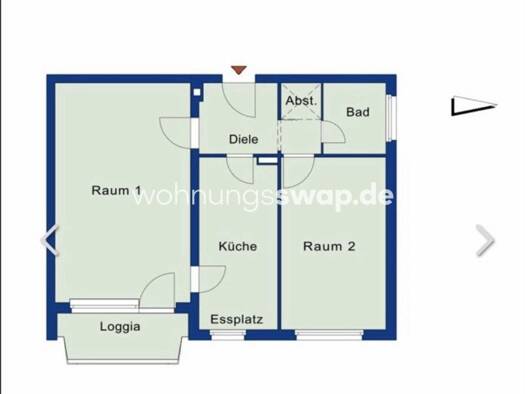Wohnung zur Miete Tauschwohnung 466 € 2 Zimmer 61 m² EG Charlottenburg Charlottenburg-Wilmersdorf 13627